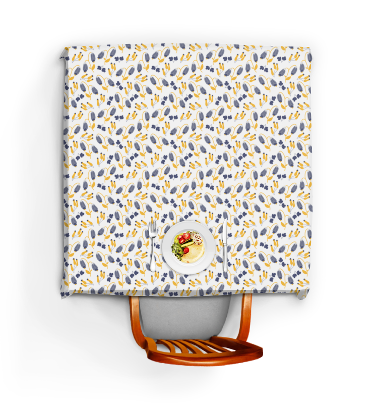 Printio Скатерть квадратная легкий ветерок из серии полуденный луг printio скатерть квадратная цветочный паттерн на оранжевом фоне