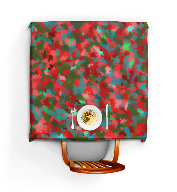Printio Скатерть квадратная Красненькие кристаллики скатерть оливки квадратная 135x160 см цвет разноцветный