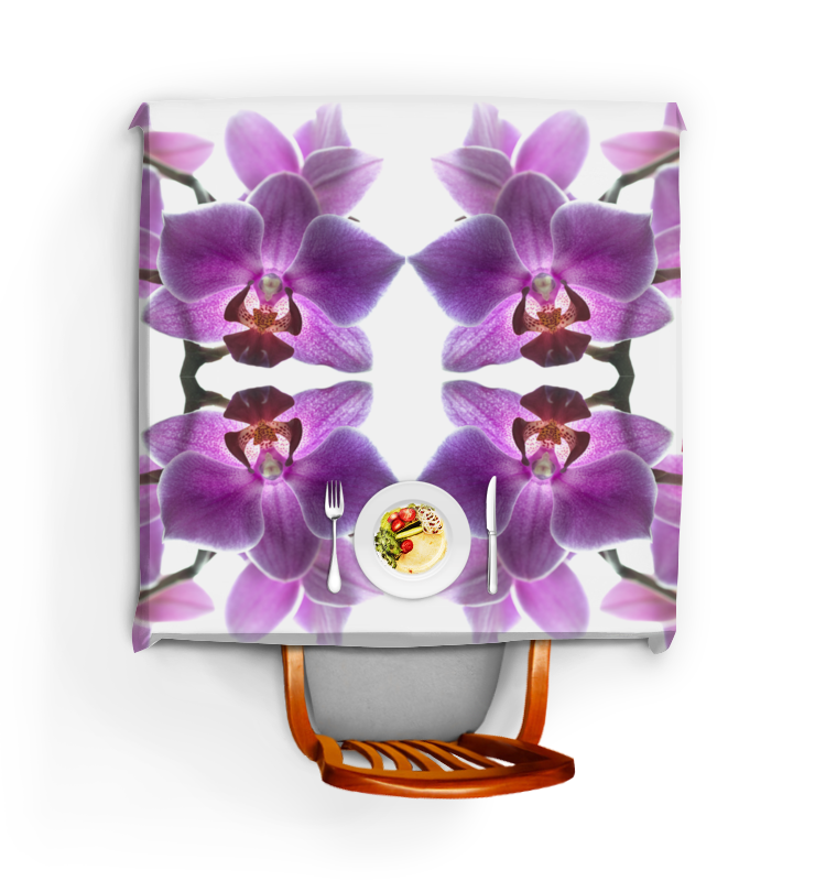 Printio Скатерть квадратная Орхидея цена и фото