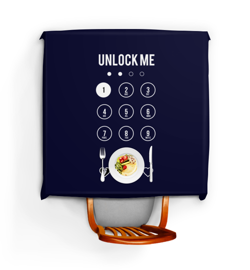 Заказать скатерть в Москве. Скатерть квадратная Unlock Me! от kolmakov.andrey@gmail.com - готовые дизайны и нанесение принтов.
