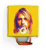 Заказать скатерть в Москве. Скатерть квадратная Kurt Cobain от Jimmy Flash - готовые дизайны и нанесение принтов.