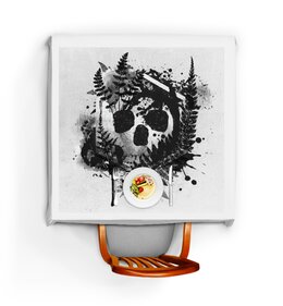 Заказать скатерть в Москве. Скатерть квадратная Папоротник от oneredfoxstore@gmail.com - готовые дизайны и нанесение принтов.