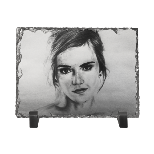 Заказать фото рамку в Москве. Каменная рамка Emma Watson от Ulya D. - готовые дизайны и нанесение принтов.