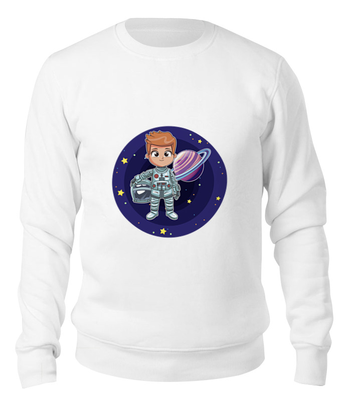 Printio Свитшот унисекс хлопковый Космонавт