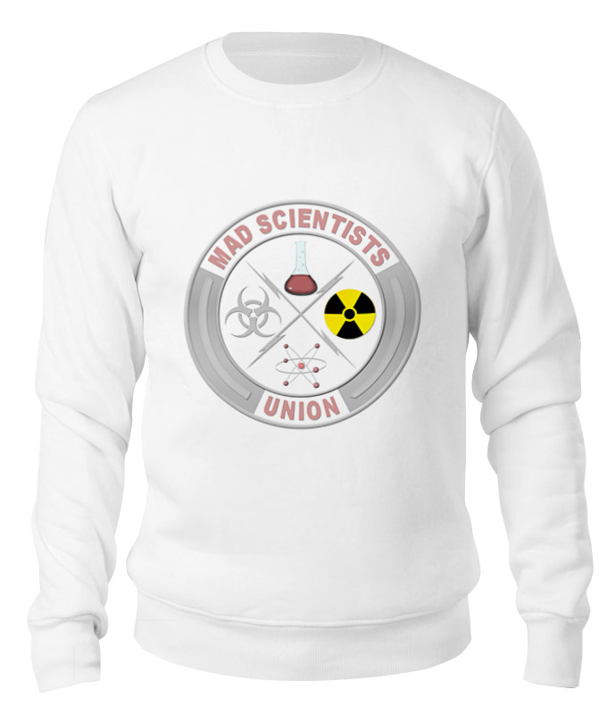 Printio Свитшот унисекс хлопковый Mad scientists union printio футболка классическая союз безумных ученых