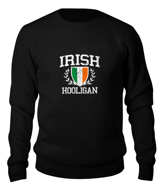 Printio Свитшот унисекс хлопковый Ирландский хулиган printio футболка классическая ирландский хулиган