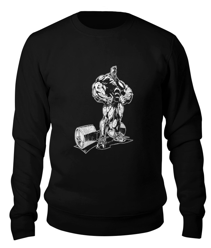 Printio Свитшот унисекс хлопковый Bodybuilding