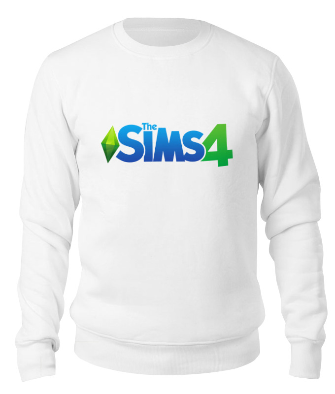 Printio Свитшот унисекс хлопковый Sims 4