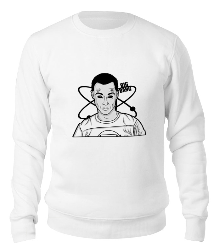 printio футболка классическая sheldon from big bang theory Printio Свитшот унисекс хлопковый Sheldon from big bang theory
