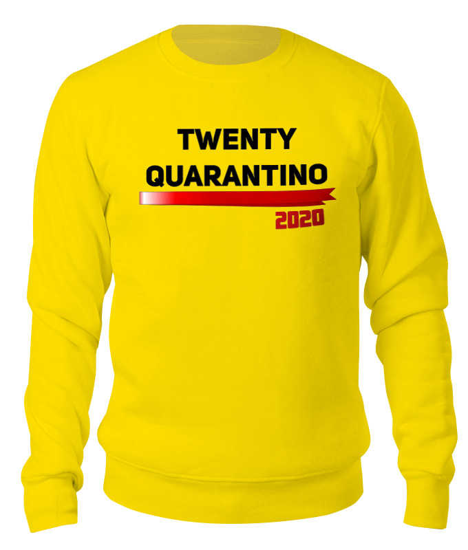 Printio Свитшот унисекс хлопковый Twenty quarantino