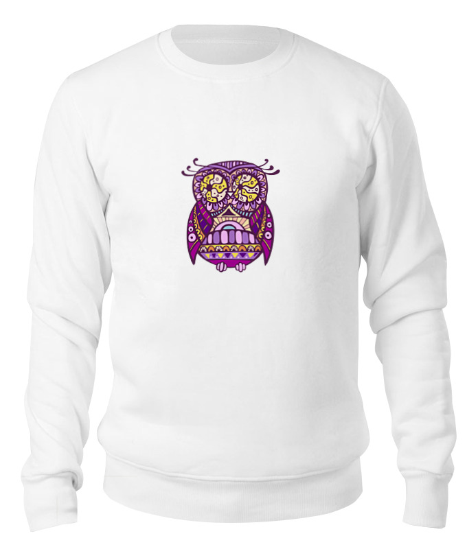 Printio Свитшот унисекс хлопковый Cова, owl printio свитшот унисекс хлопковый doodle owl