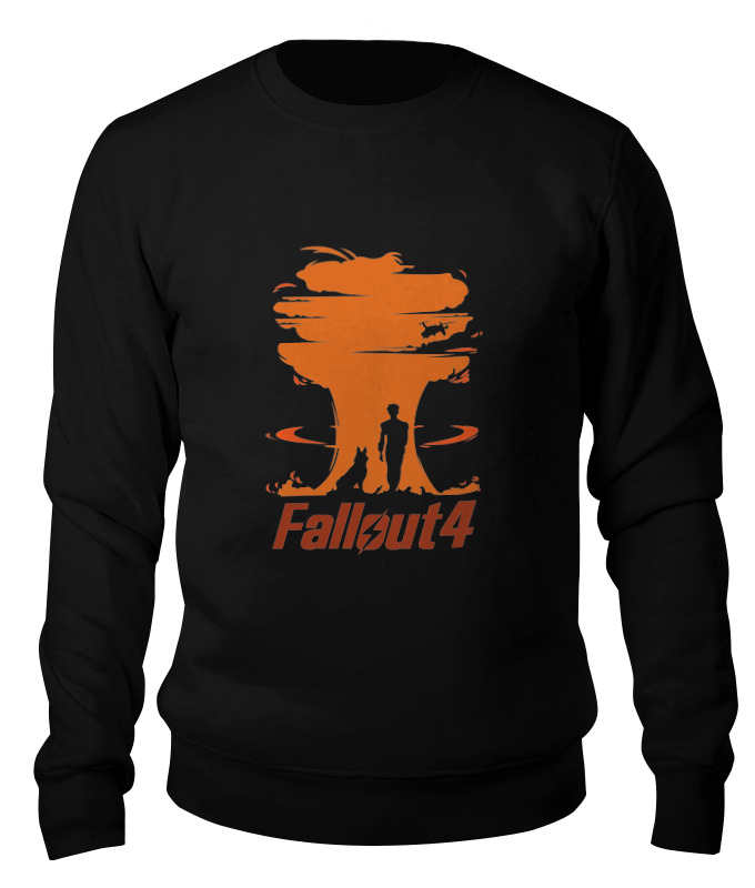 цена Printio Свитшот унисекс хлопковый Fallout 4