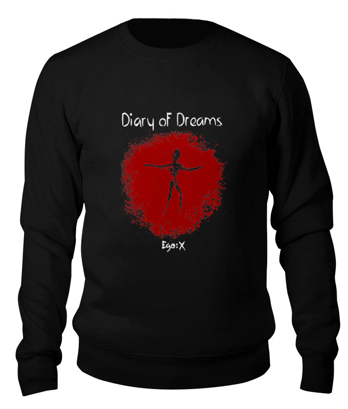 Printio Свитшот унисекс хлопковый Diary of dreams / ego:x printio футболка классическая diary of dreams grau im licht