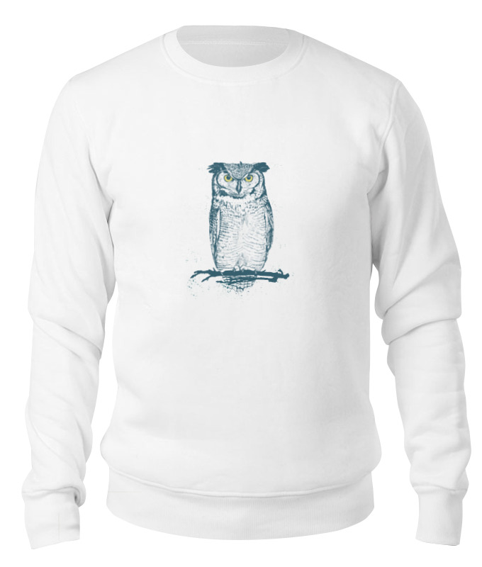 Printio Свитшот унисекс хлопковый Сова (owl) printio свитшот унисекс хлопковый owl heart сова и сердце