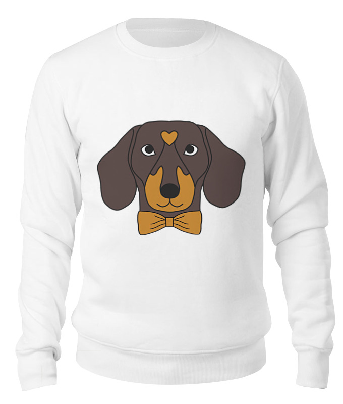 Printio Свитшот унисекс хлопковый Такса