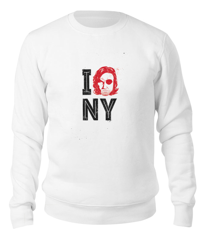 Printio Свитшот унисекс хлопковый Escape from new york / побег из нью йорка printio футболка wearcraft premium slim fit побег из нью йорка escape from new york