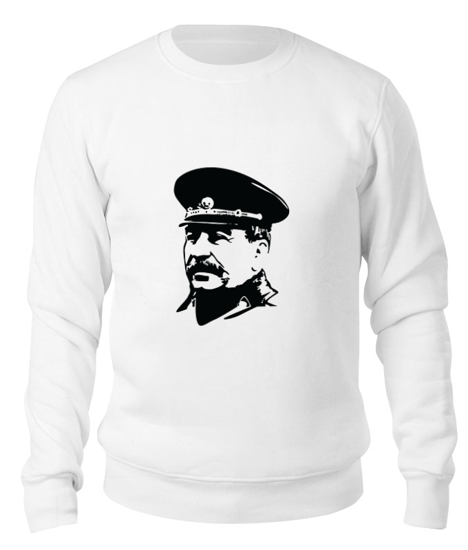 цена Printio Свитшот унисекс хлопковый Сталин