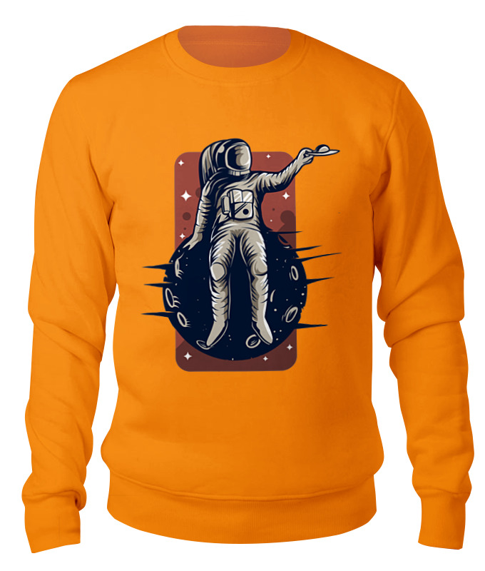 Printio Свитшот унисекс хлопковый Астронавт printio свитшот унисекс хлопковый астронавт