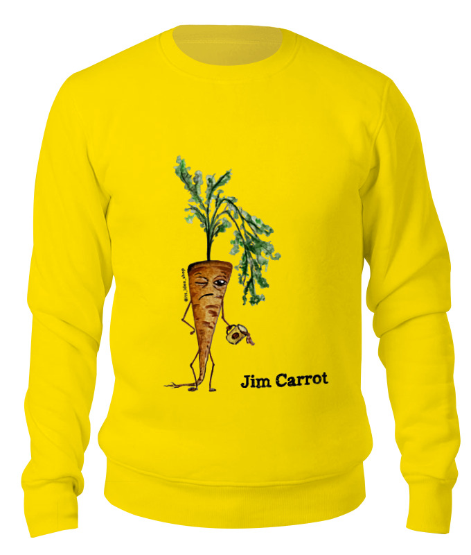 Printio Свитшот унисекс хлопковый Утро c jim carrot (@its_idea_shop) фотографии