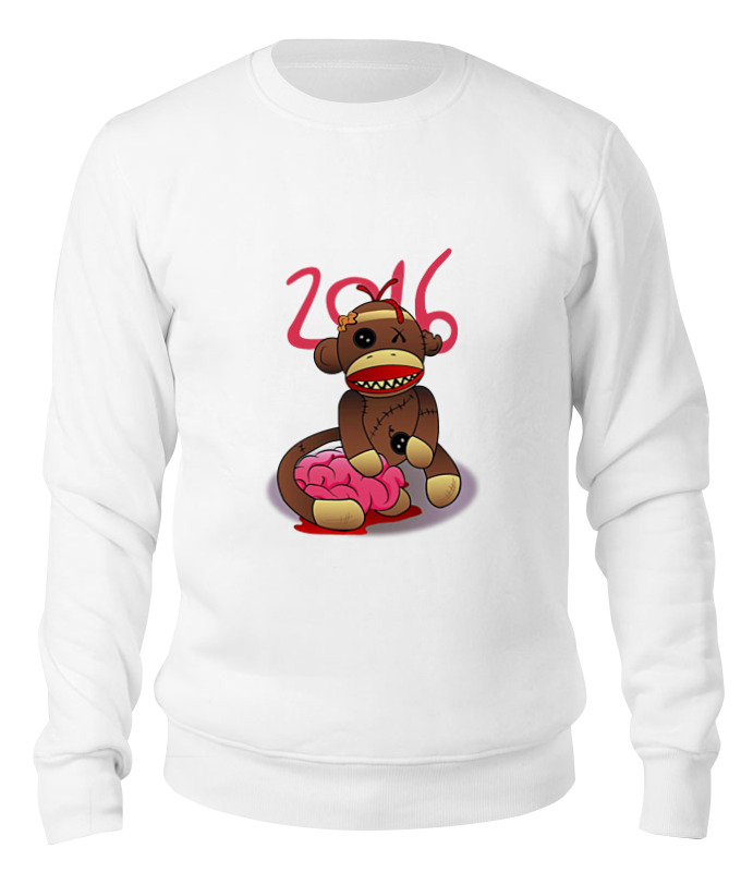 Printio Свитшот унисекс хлопковый Год обезьяны