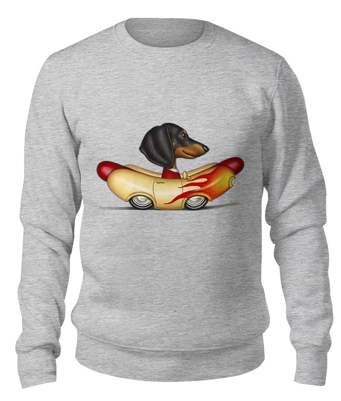 Printio Свитшот унисекс хлопковый Wiener hot rod мужская футболка hot rod ретро авто хаммер 2xl серый меланж