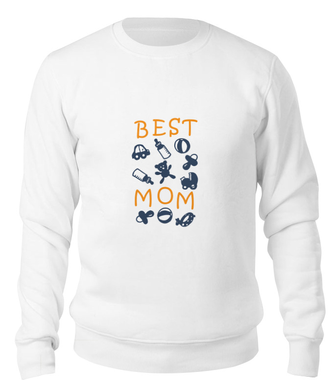 Printio Свитшот унисекс хлопковый Best mom printio свитшот унисекс хлопковый best mom