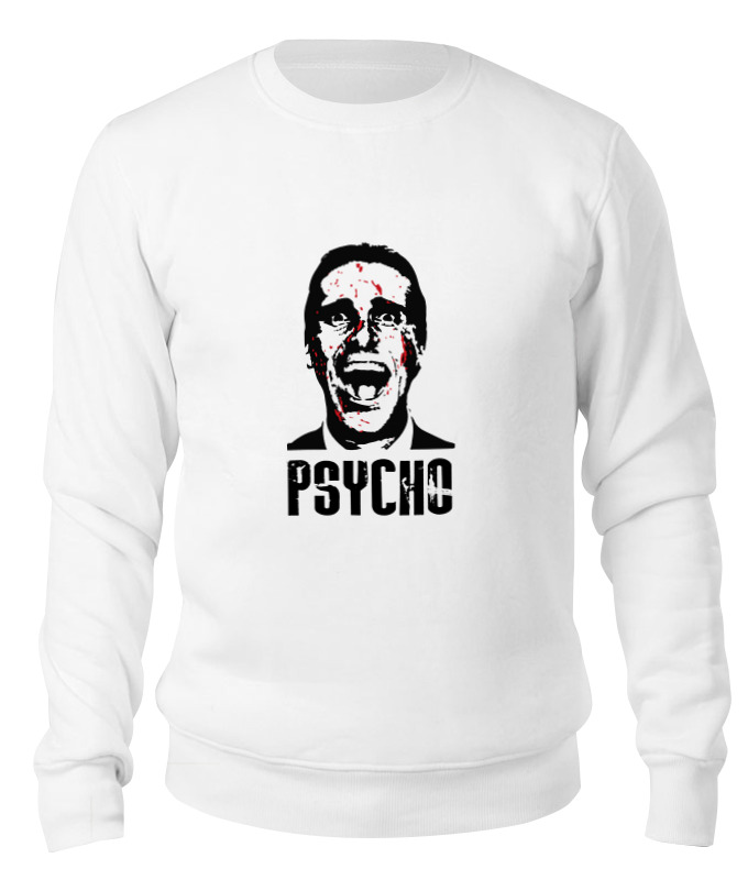 Printio Свитшот унисекс хлопковый American psycho(американский психопат) printio футболка классическая american psycho американский психопат