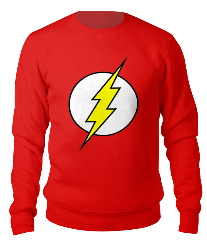 Printio Свитшот унисекс хлопковый Флеш