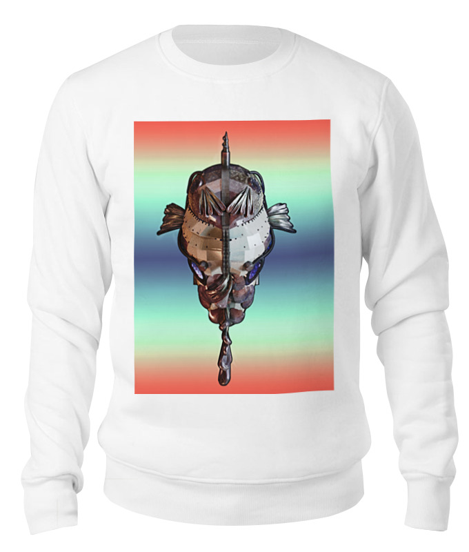 Printio Свитшот унисекс хлопковый Flashlight creative