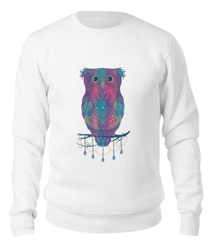 Printio Свитшот унисекс хлопковый птичка