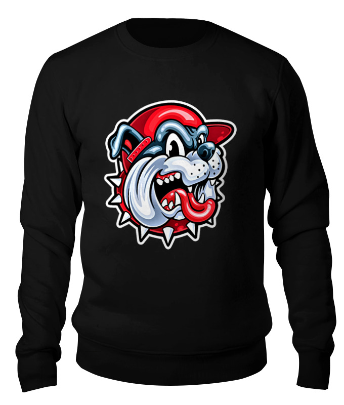 Printio Свитшот унисекс хлопковый Собака