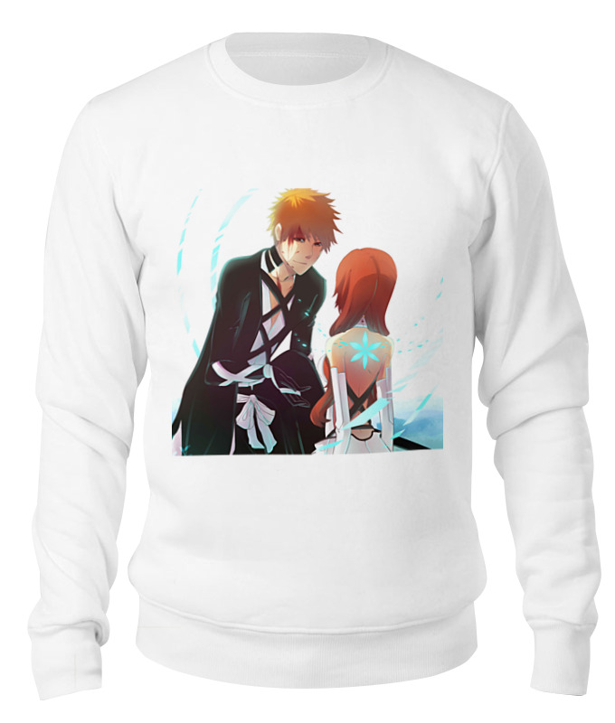 Printio Свитшот унисекс хлопковый Ичиго & орихиме