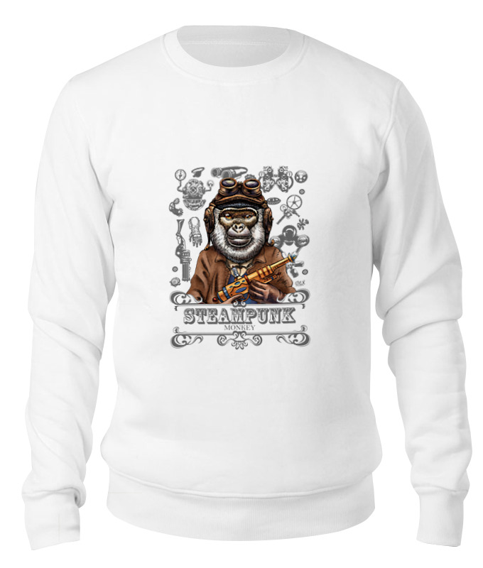 Printio Свитшот унисекс хлопковый Steampunk monkey printio свитшот унисекс хлопковый hit monkey