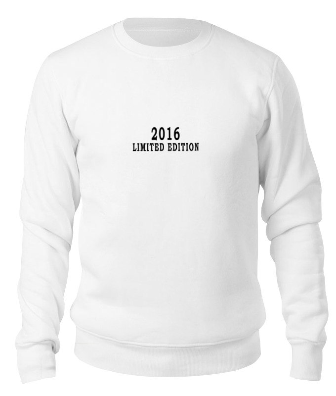 Printio Свитшот унисекс хлопковый 2016 limited edition printio футболка классическая 2016 limited edition