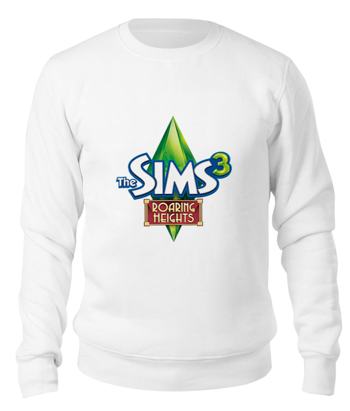 Printio Свитшот унисекс хлопковый Sims 3