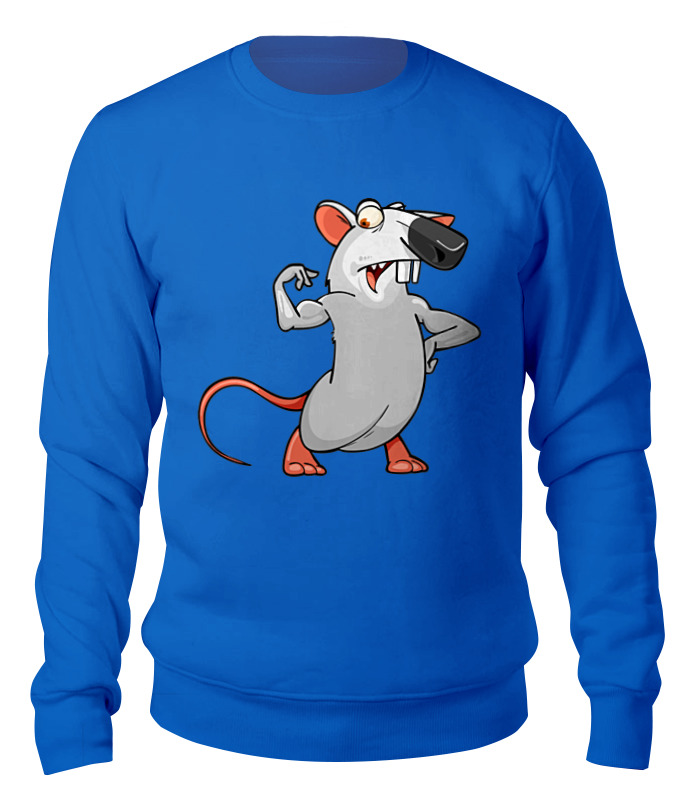 Printio Свитшот унисекс хлопковый Год крысы