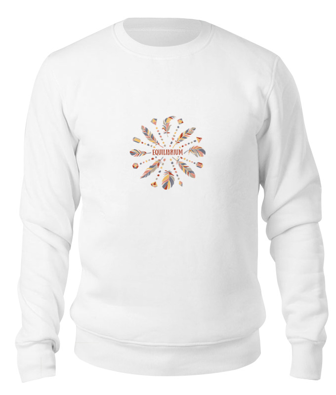 Printio Свитшот унисекс хлопковый Equilibrium