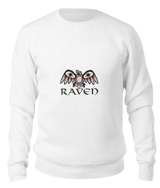 Printio Свитшот унисекс хлопковый Raven brand