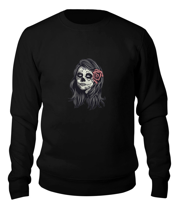 Printio Свитшот унисекс хлопковый Dia de los muertos printio толстовка wearcraft premium унисекс dia de los muertos