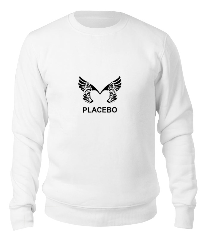 printio лонгслив placebo wings Printio Свитшот унисекс хлопковый Placebo (wings)