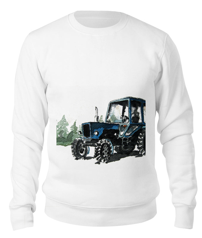 Printio Свитшот унисекс хлопковый трактор от михаила доманова printio футболка wearcraft premium трактор от михаила доманова
