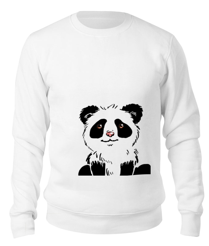 Printio Свитшот унисекс хлопковый Панда))) printio свитшот унисекс хлопковый милая панда