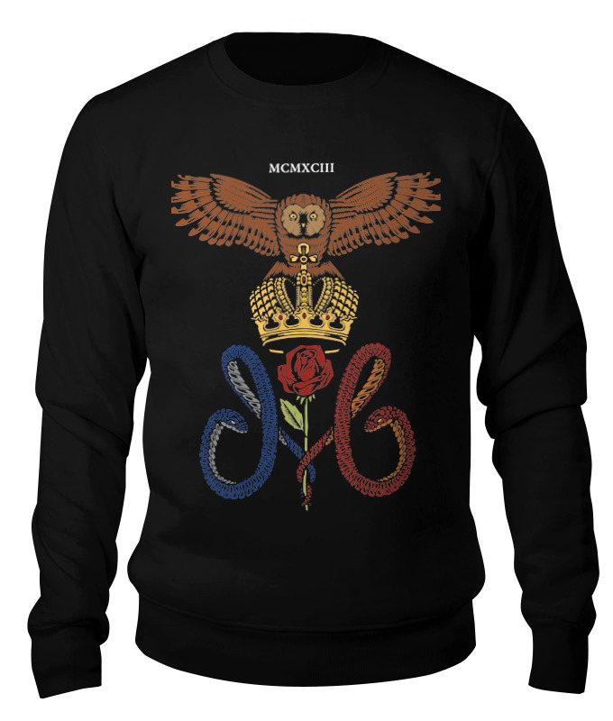 Printio Свитшот унисекс хлопковый King mobs royal printio футболка с полной запечаткой женская king mobs royal