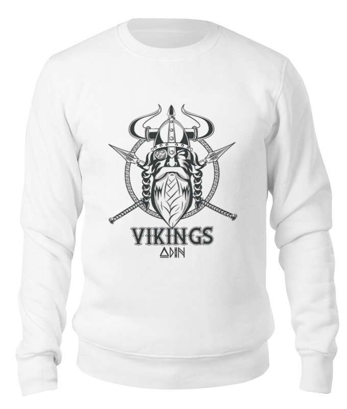 Printio Свитшот унисекс хлопковый Толстовка wearcraft premium vikings