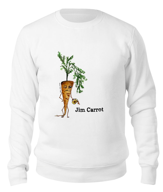 Printio Свитшот унисекс хлопковый Утро c jim carrot (@its_idea_shop) printio толстовка wearcraft premium унисекс утро c jim carrot its idea shop