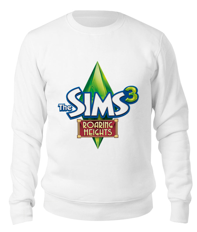 Printio Свитшот унисекс хлопковый Sims 3