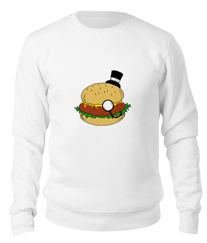 Printio Свитшот унисекс хлопковый Бургер printio свитшот унисекс хлопковый diet burger бургер
