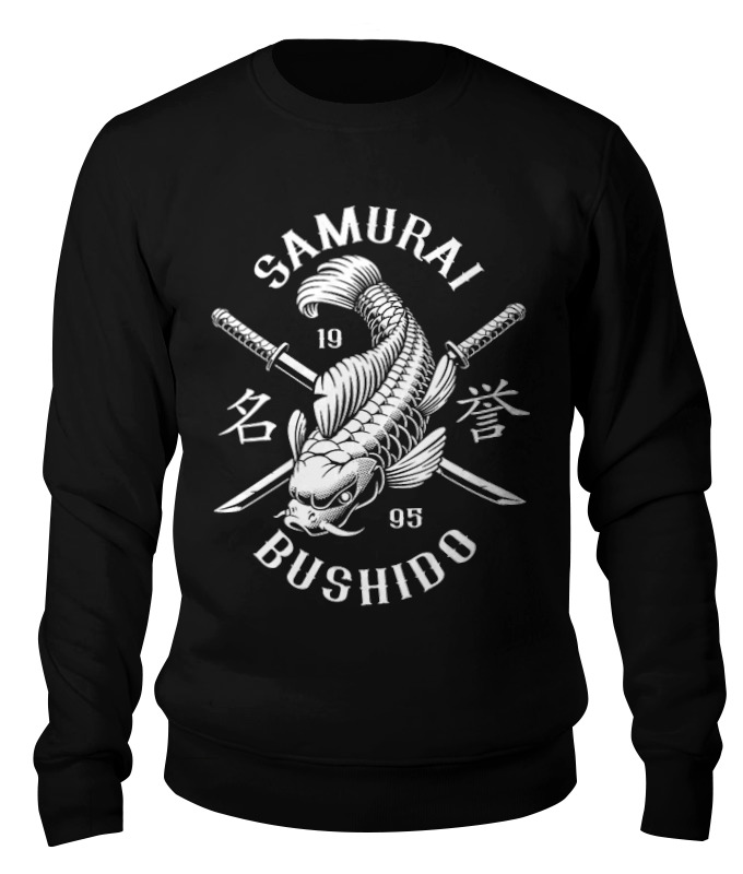 Printio Свитшот унисекс хлопковый Самурай бушидо printio футболка классическая самурай бушидо