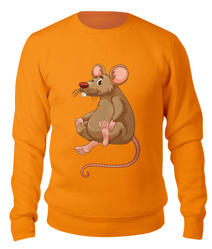 Printio Свитшот унисекс хлопковый Год крысы