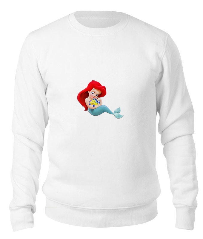 Printio Свитшот унисекс хлопковый Русалочка